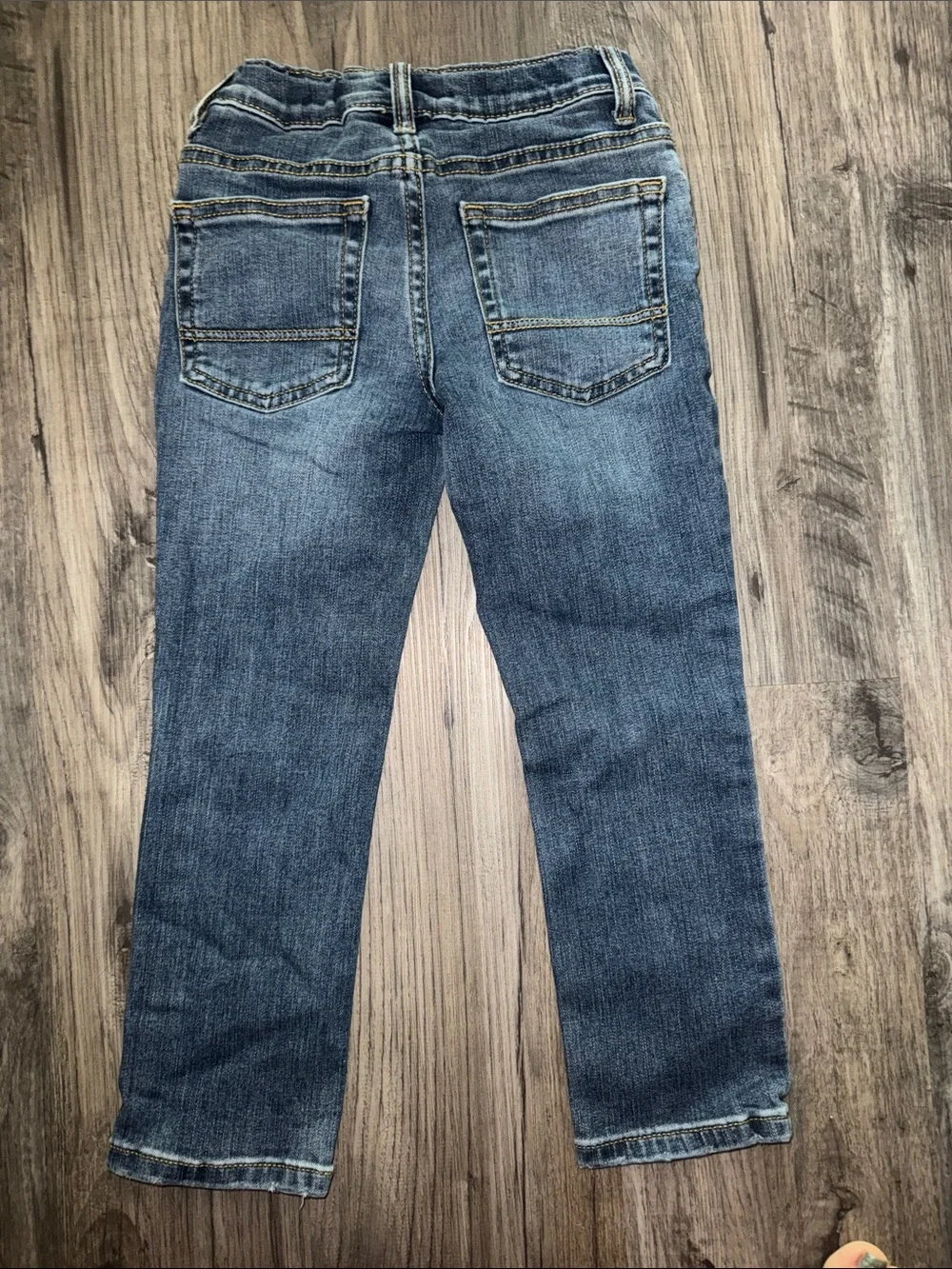 BUNDLE of 3– Cat & Jack Boys Denim Jeans Set - Dark Blue, Light Blue & Gray